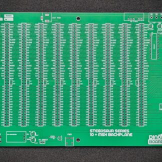 Stegosaur 10 RCBUS + MSX Slot Backplane PCB Only