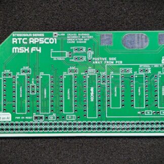 Stegosaur RTC + MSX F4 PCB