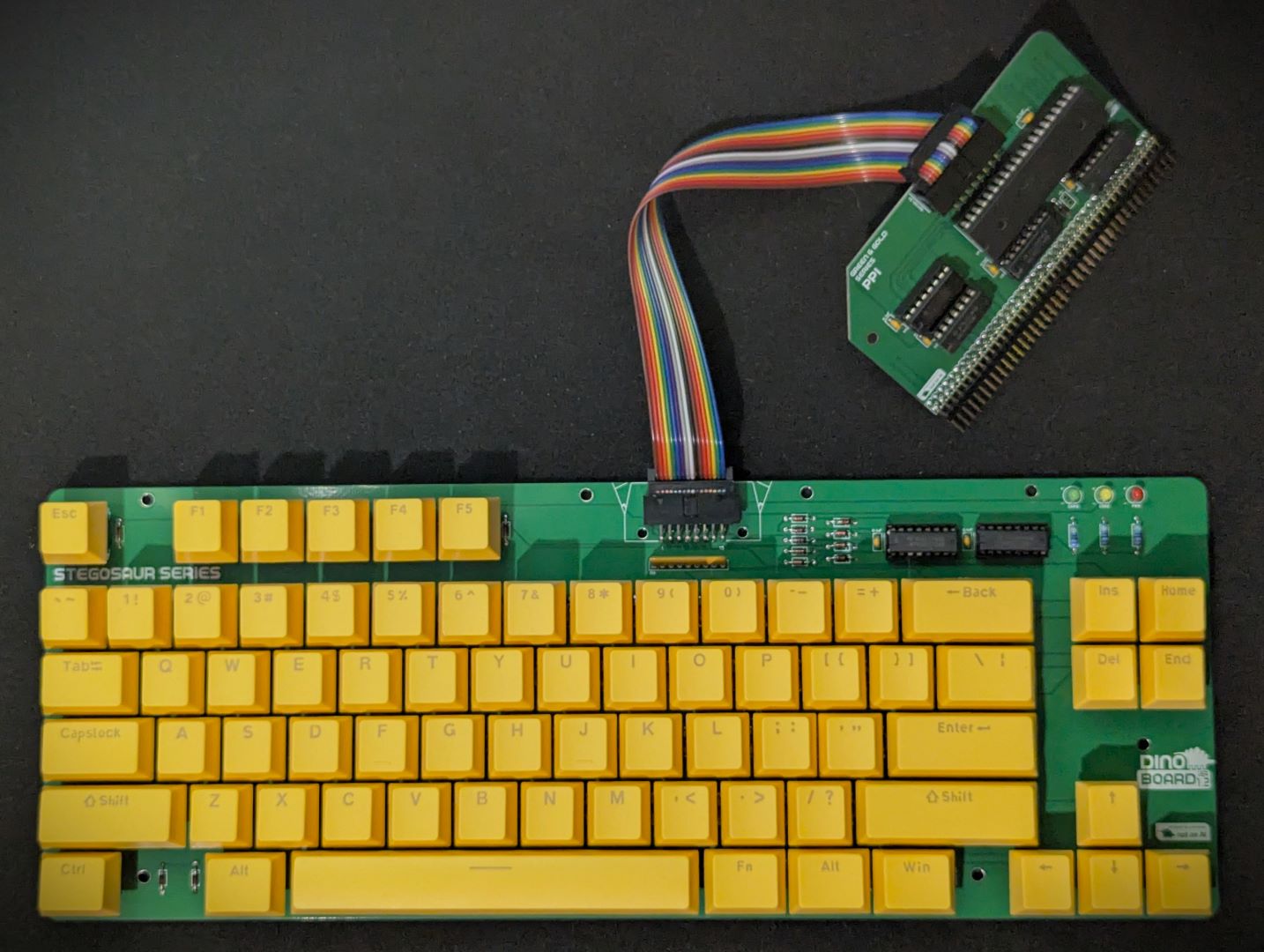 Stegosaur MSX PPI Module & Keyboard For RC2014/RCBus - Image 2