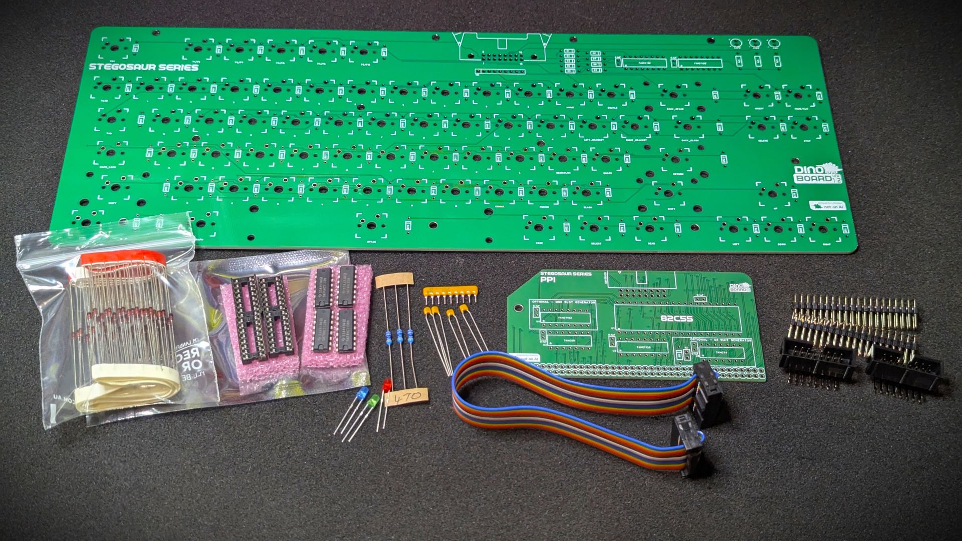 Stegosaur MSX PPI Module & Keyboard For RC2014/RCBus - Image 8