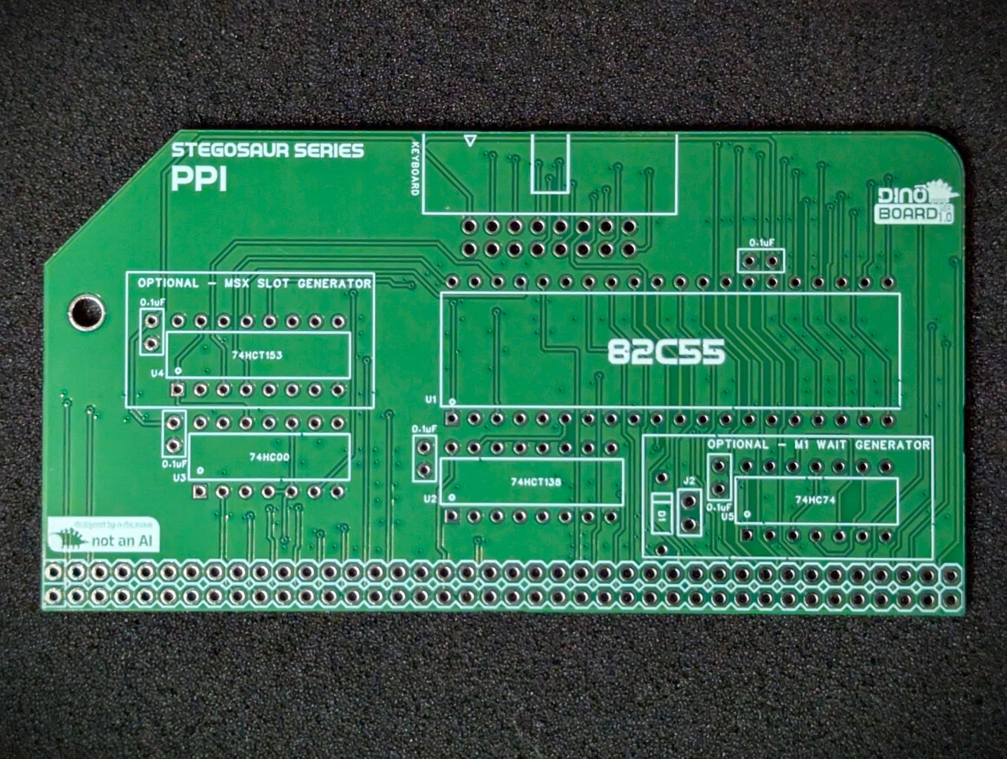 Stegosaur MSX PPI Module & Keyboard For RC2014/RCBus - Image 12