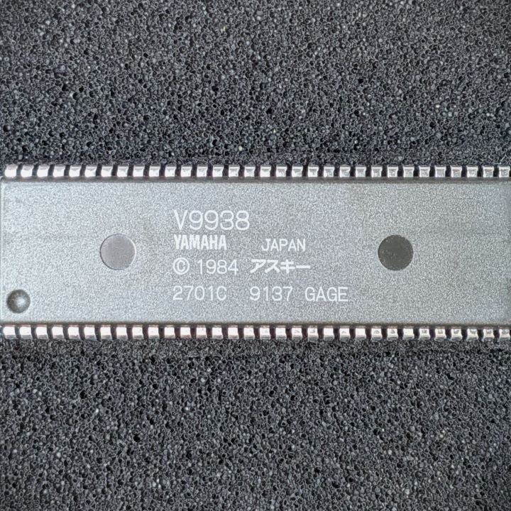 Tested Yamaha V9938 VDP